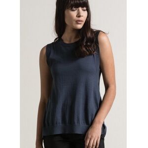 ALCHEMY EQUIPMENT Blue 14GG Coolmax Organic Blend Sleeveless Tank Women's M